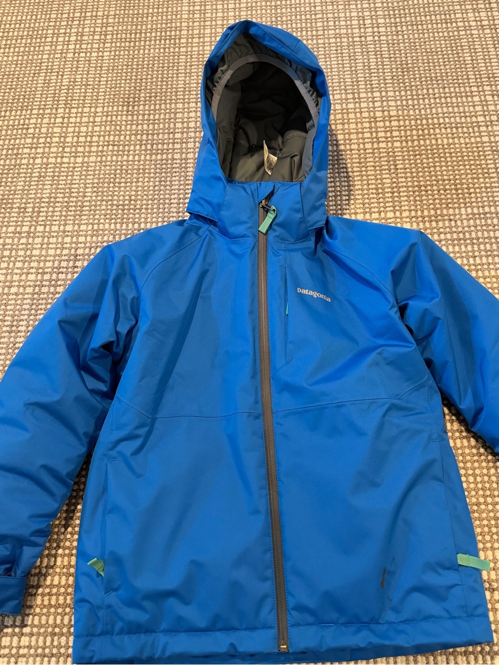 Patagonia Kids “Snowshot” Hooded Insulated Waterproof Jacket